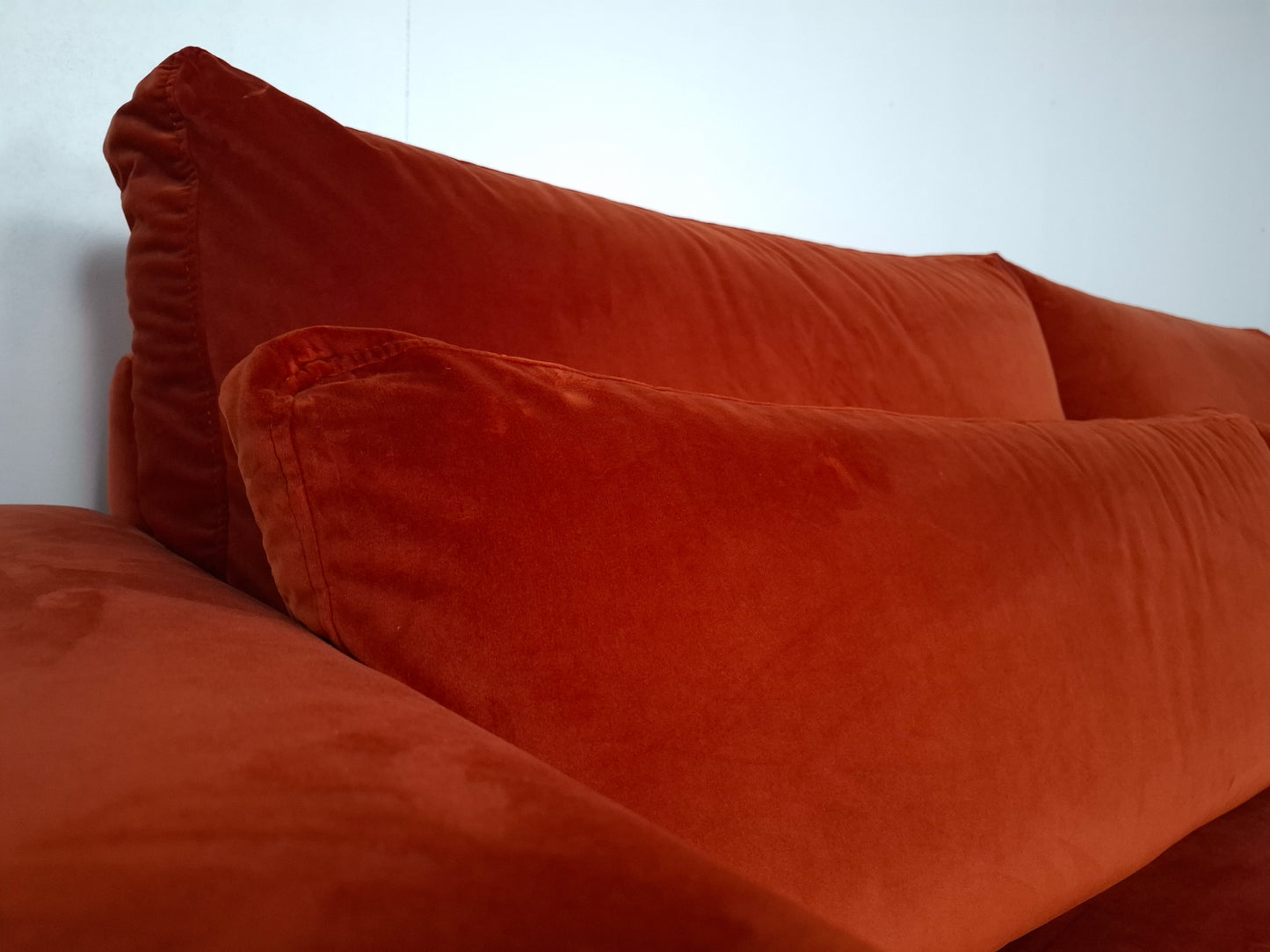 Luxe Zitmaxx hoekbank Zo goed als nieuw | Oranje