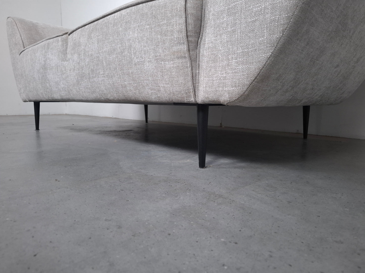 Montel 2,5 zits Bank (eventueel met hocker of complete set) | Gemeleerd