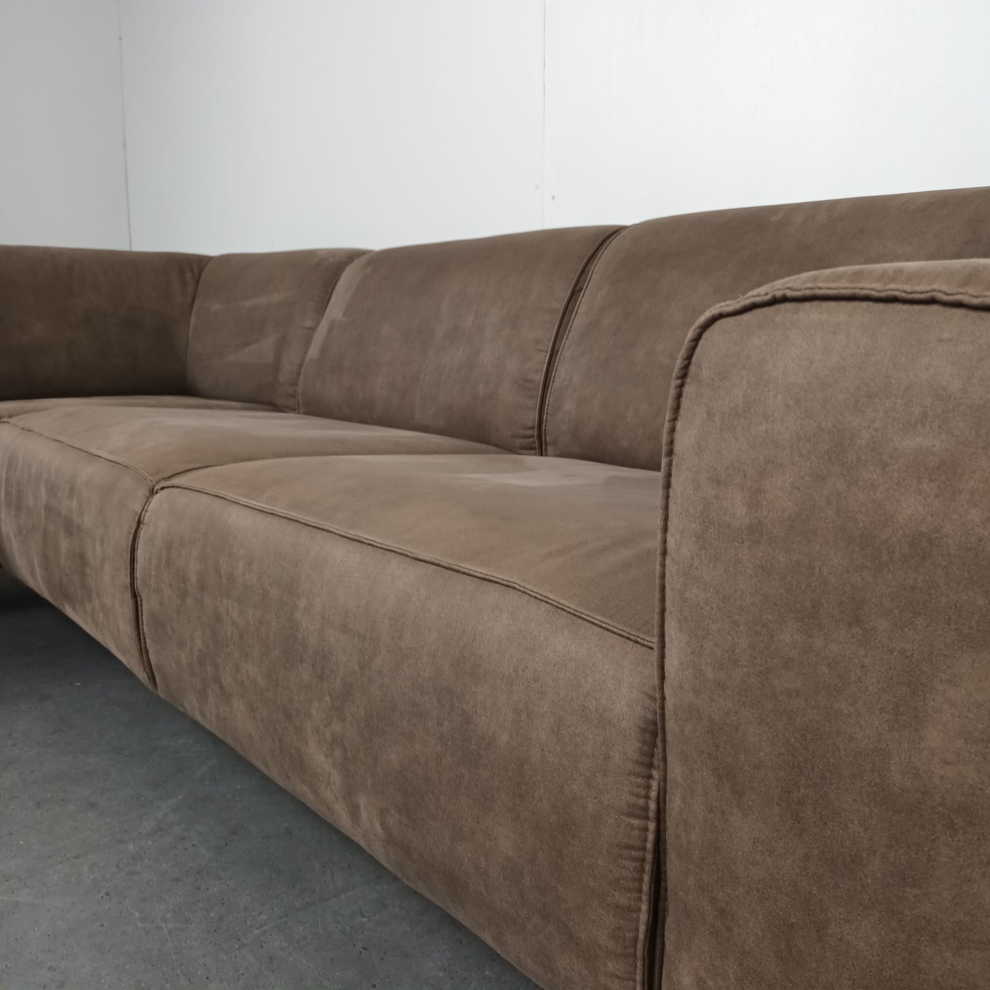 Moderne hoekbank | taupe