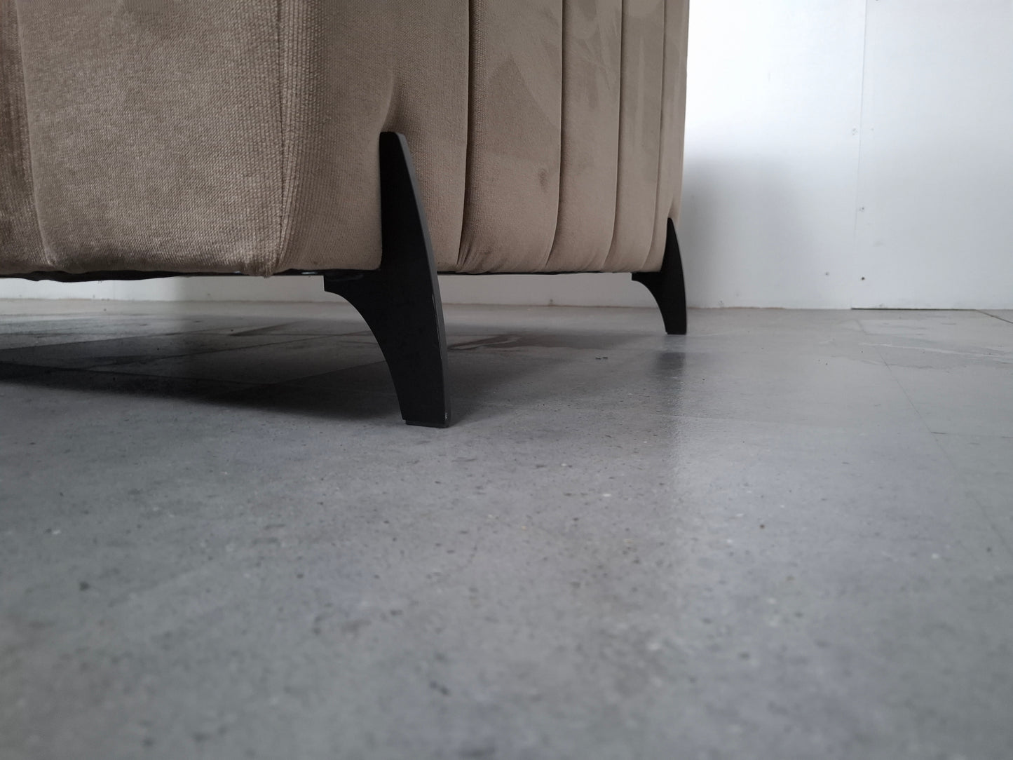 Bubble-seat-style 2-zits bank | Taupe