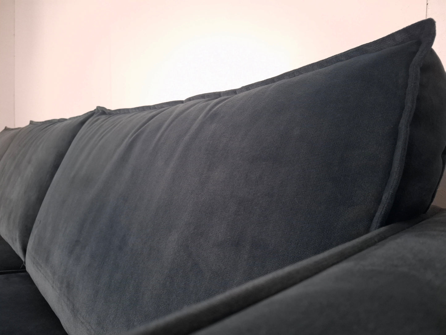 BePureHome 3 zits Bank met Hocker | Velvet Teal