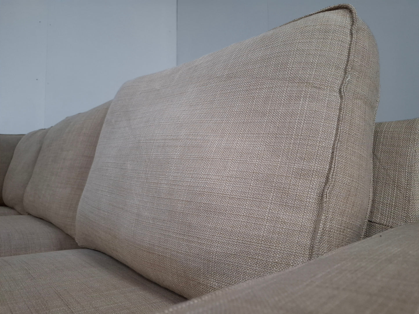 Ikea KIVIK 5 zits Hoekbank | Creme / Beige