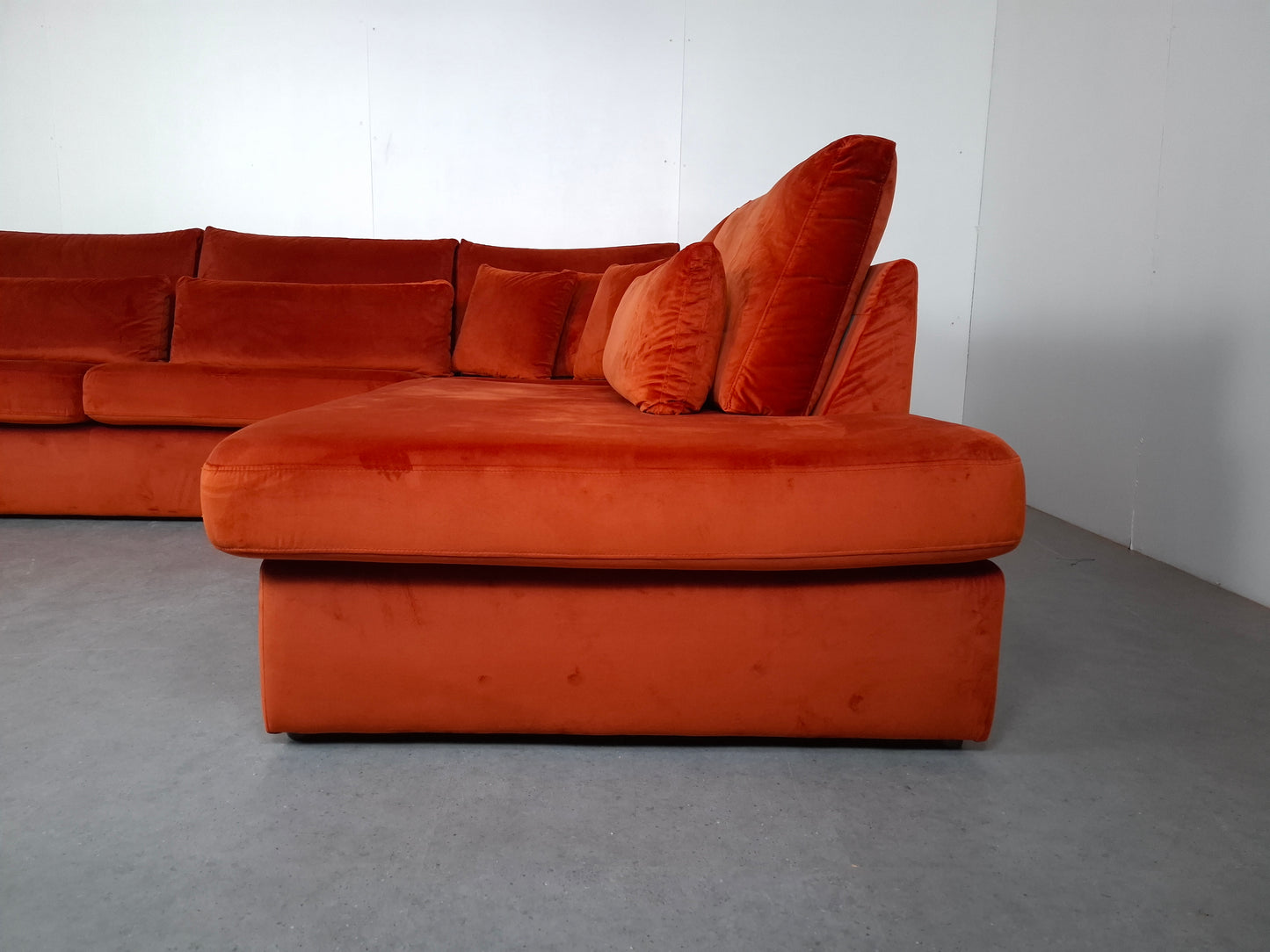 Luxe Zitmaxx hoekbank Zo goed als nieuw | Oranje