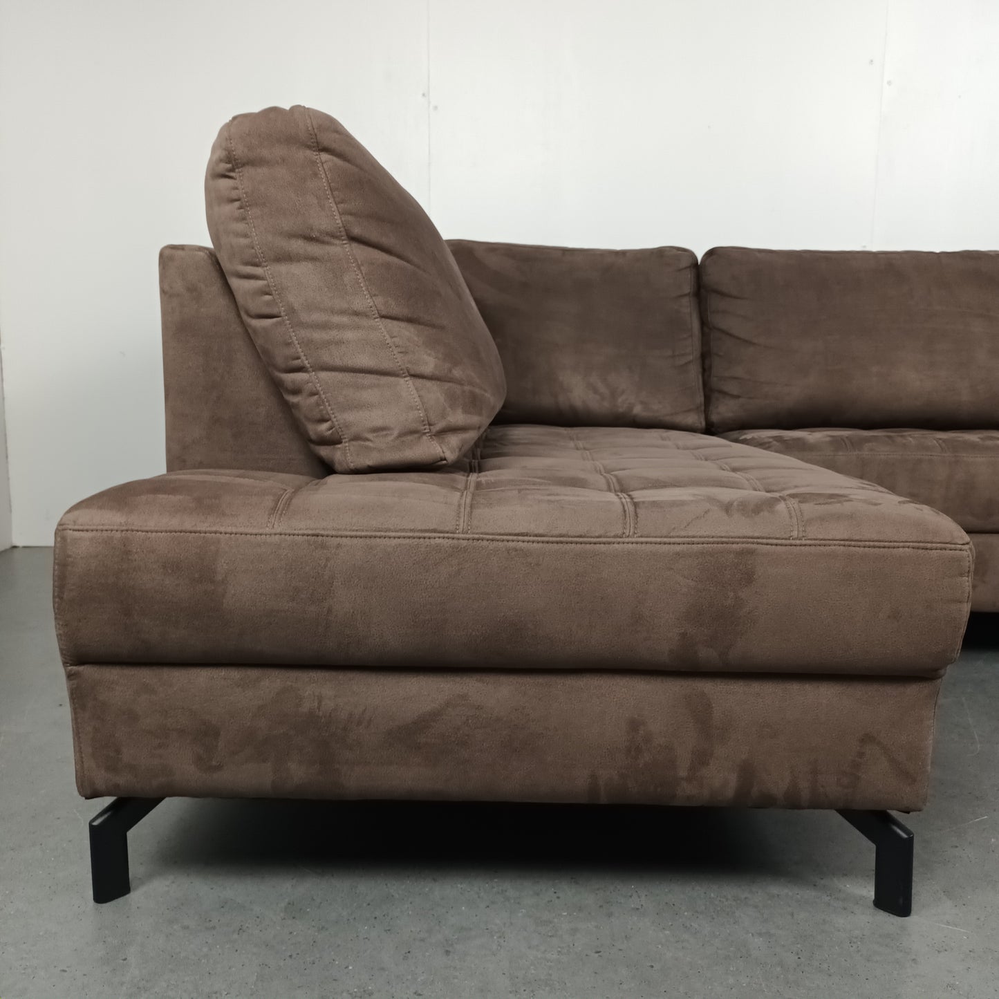 Haco V.I.P Sears hoekbank | Taupe bruin