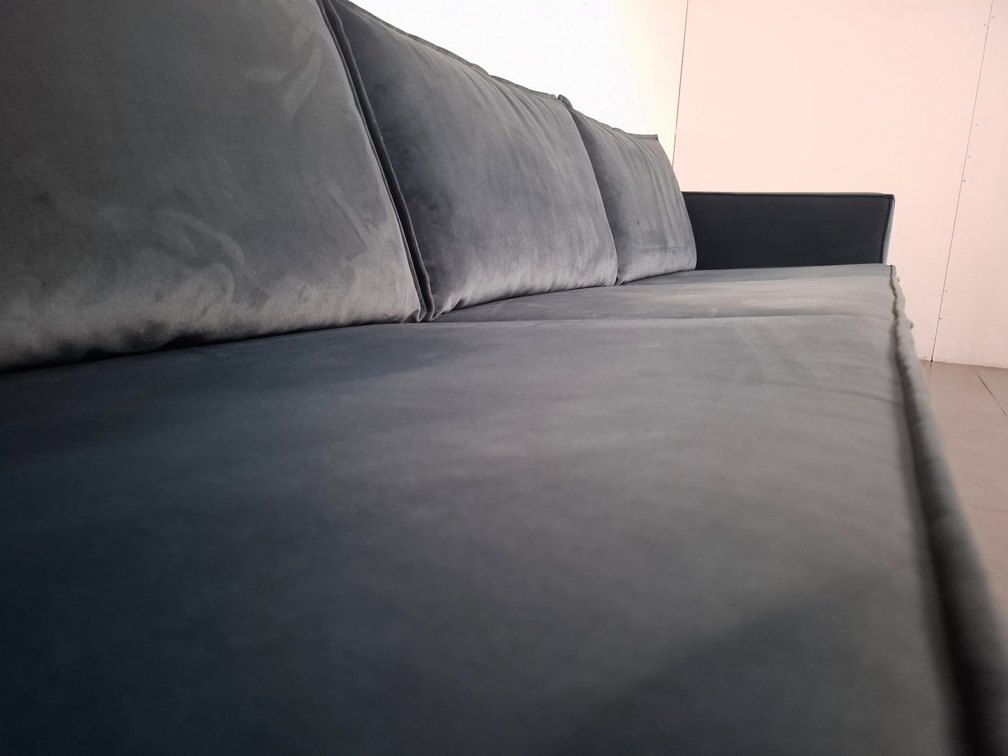 BePureHome 3 zits Bank met Hocker | Velvet Teal