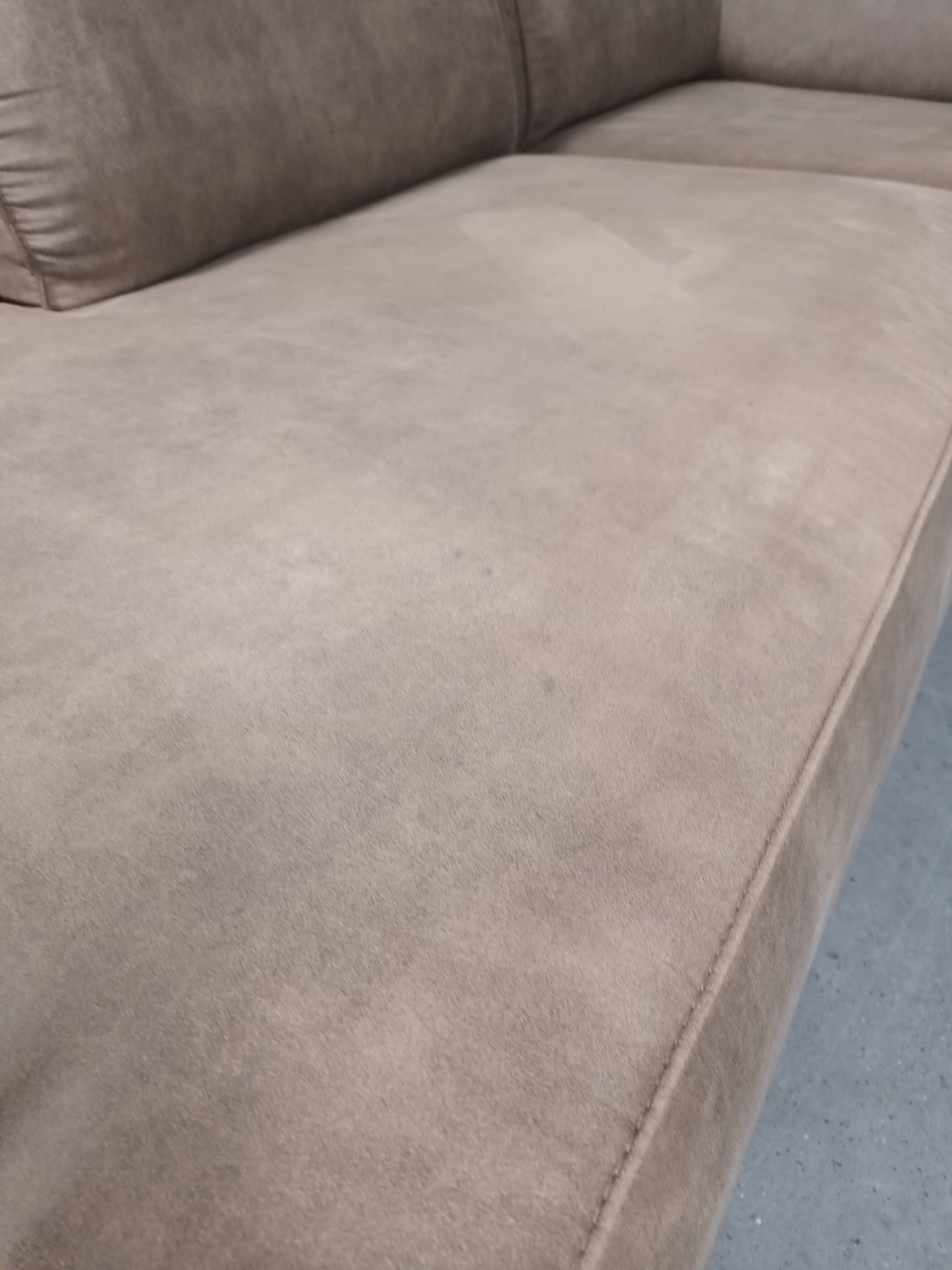 Moderne hoekbank | taupe