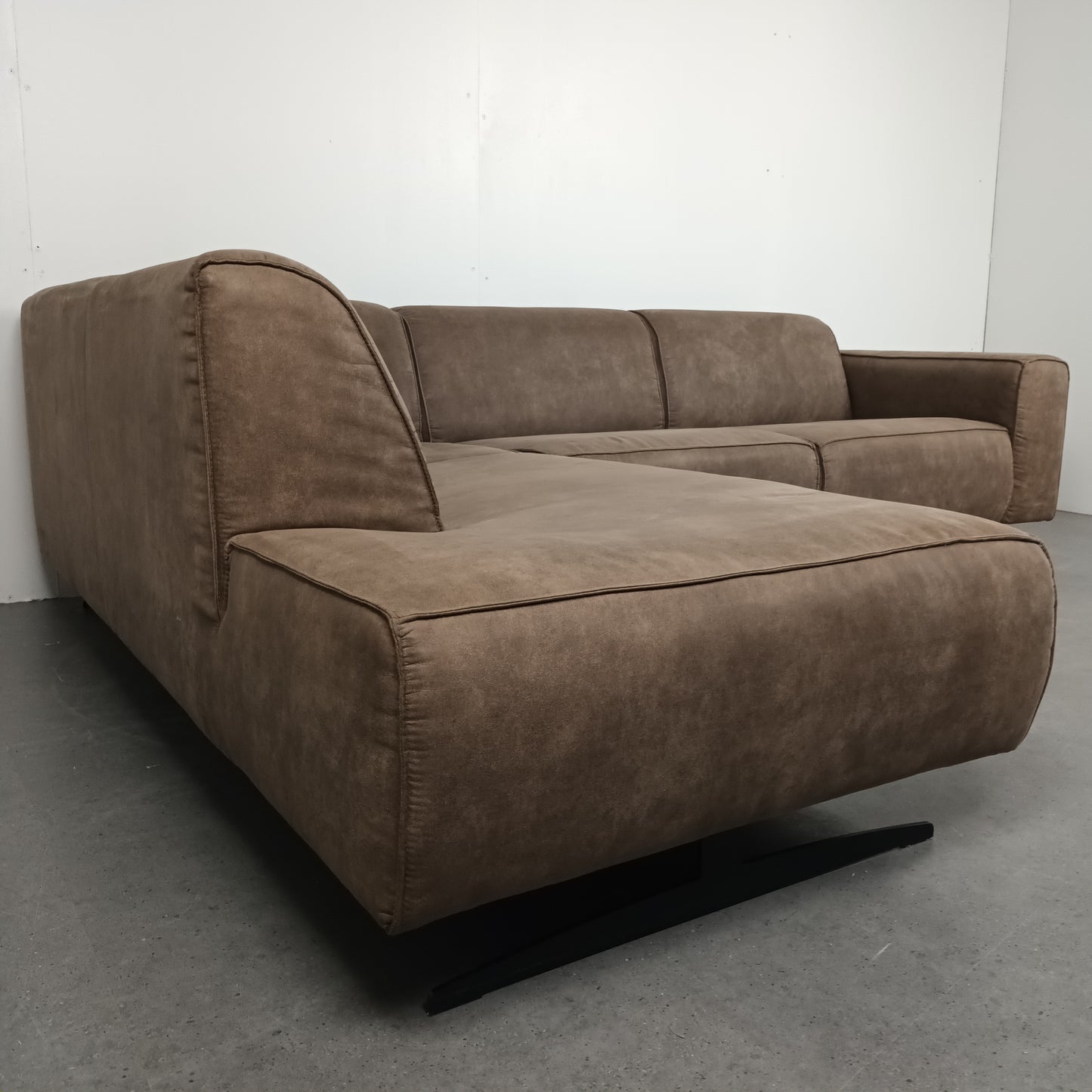 Moderne hoekbank | taupe