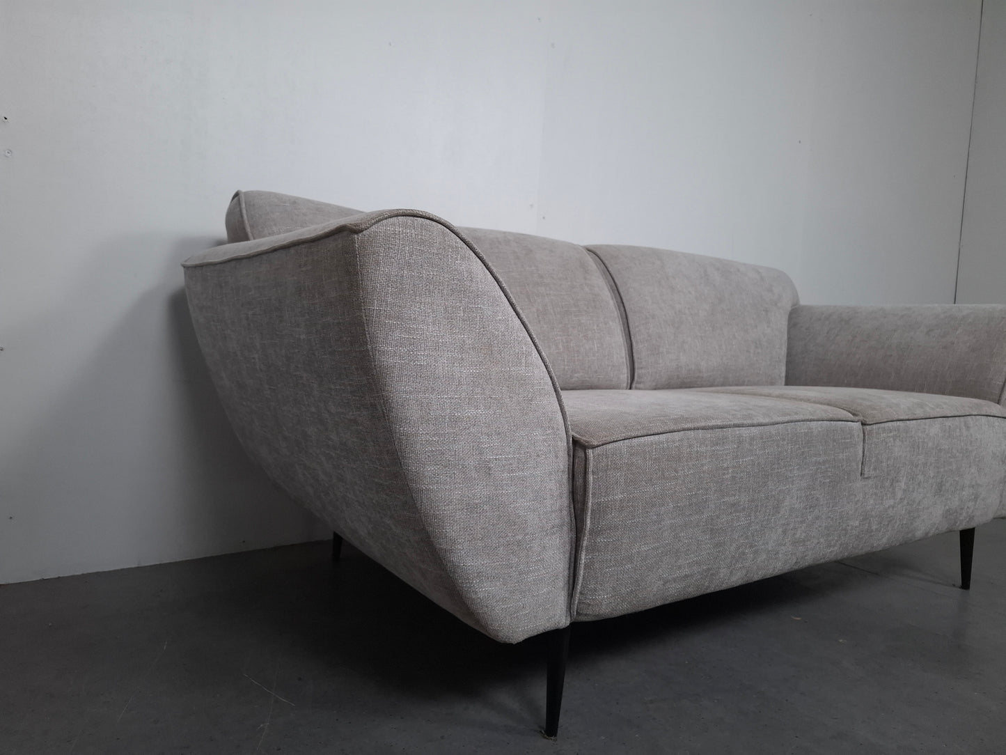 Montel 2,5 zits Bank (eventueel met hocker of complete set) | Gemeleerd