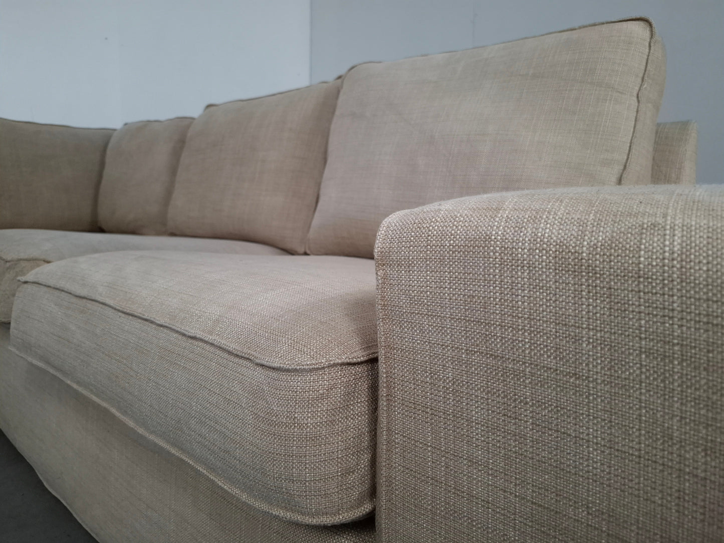 Ikea KIVIK 5 zits Hoekbank | Creme / Beige