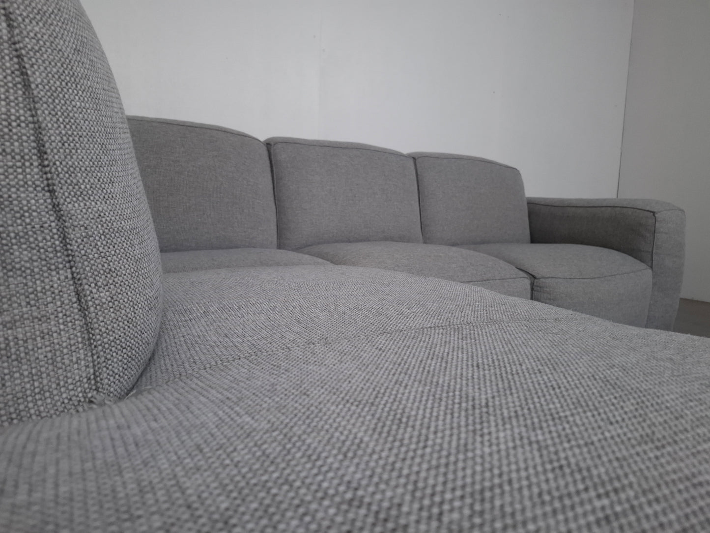 Bean hoekbank | licht grijs