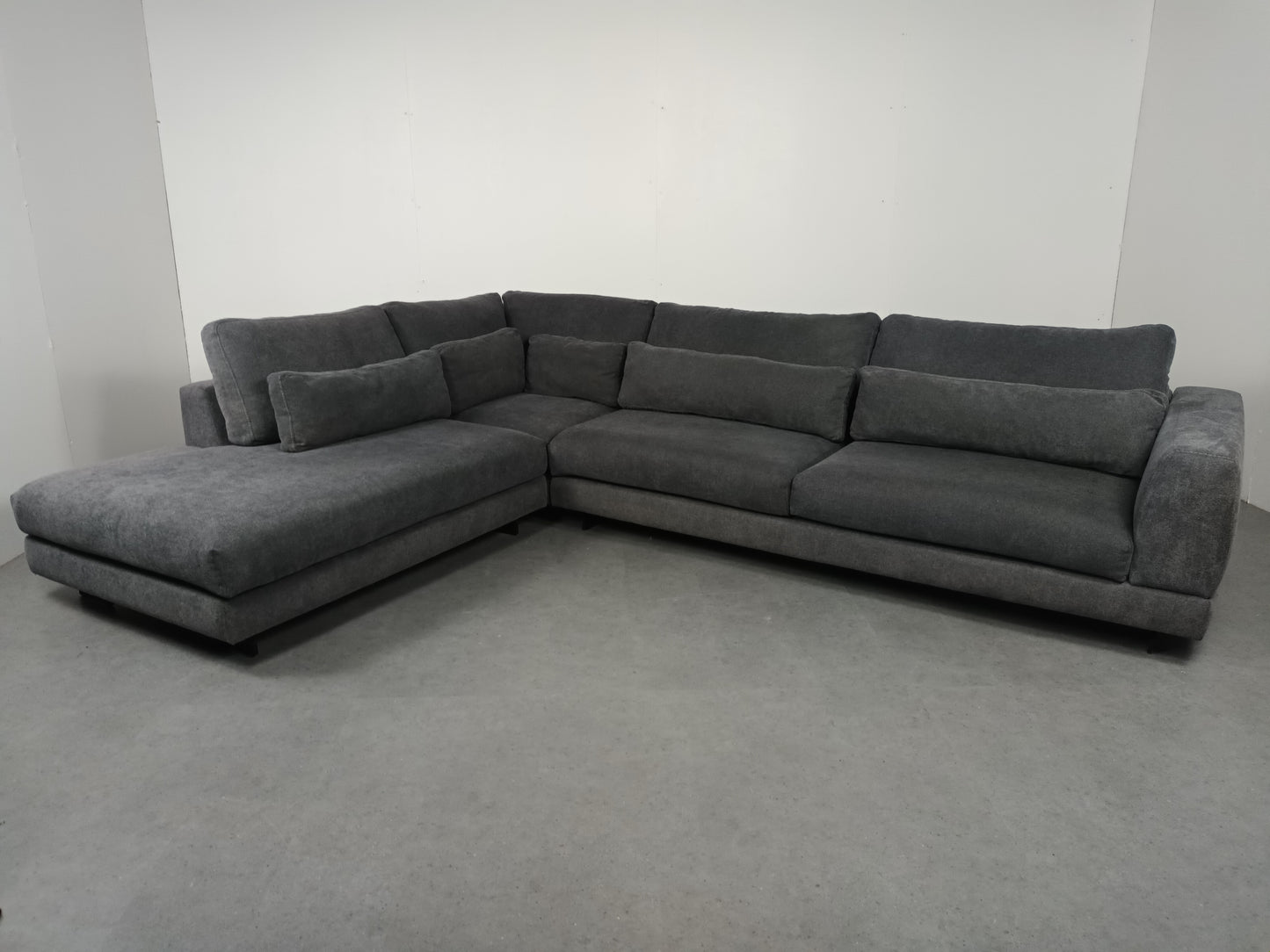 Hoogwaardige Modulaire hoekbank | Grijs