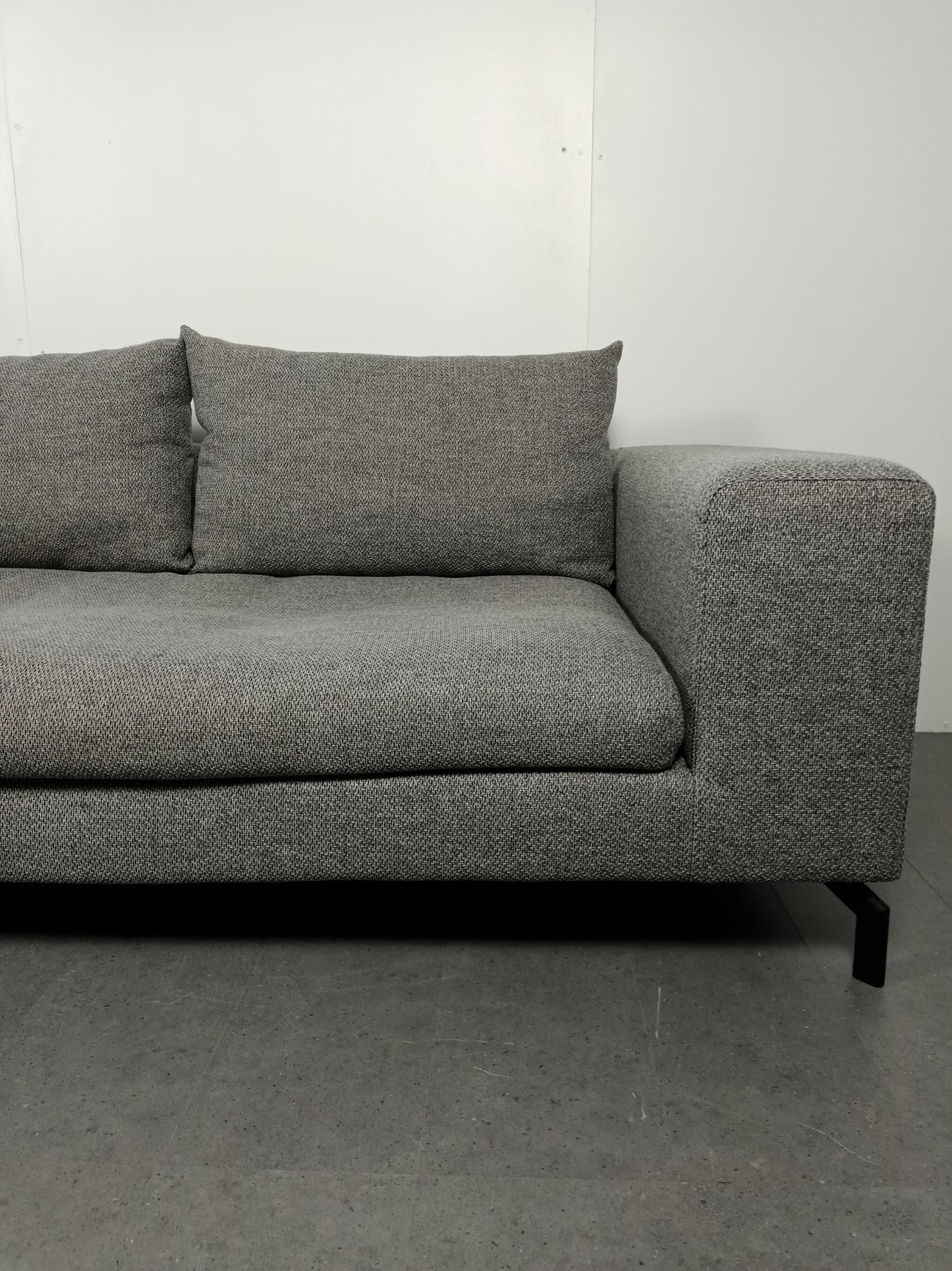 Moderne hoekbank XL | Grijs