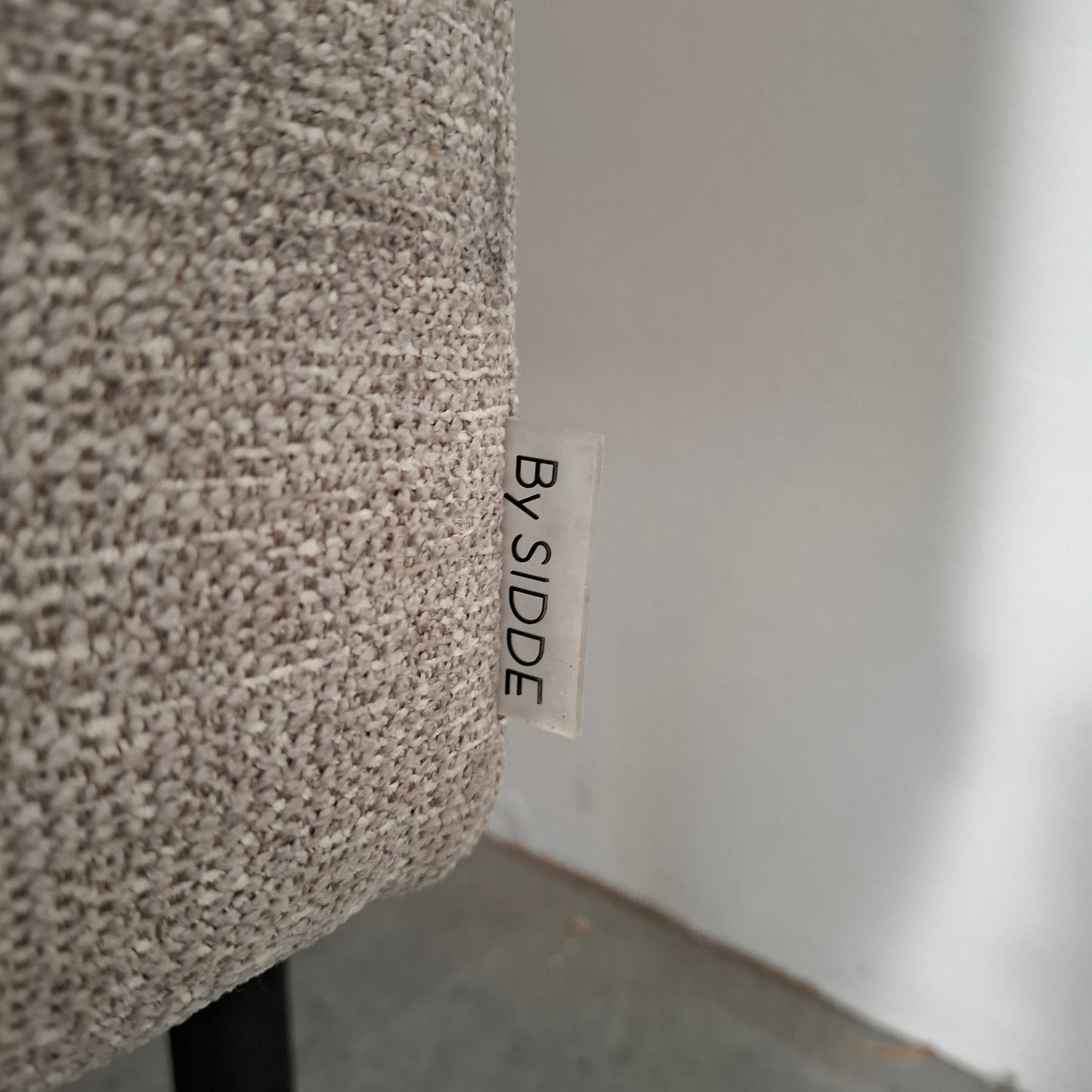 BY SIDDE Odin 4 zits bank met hocker | Grijs
