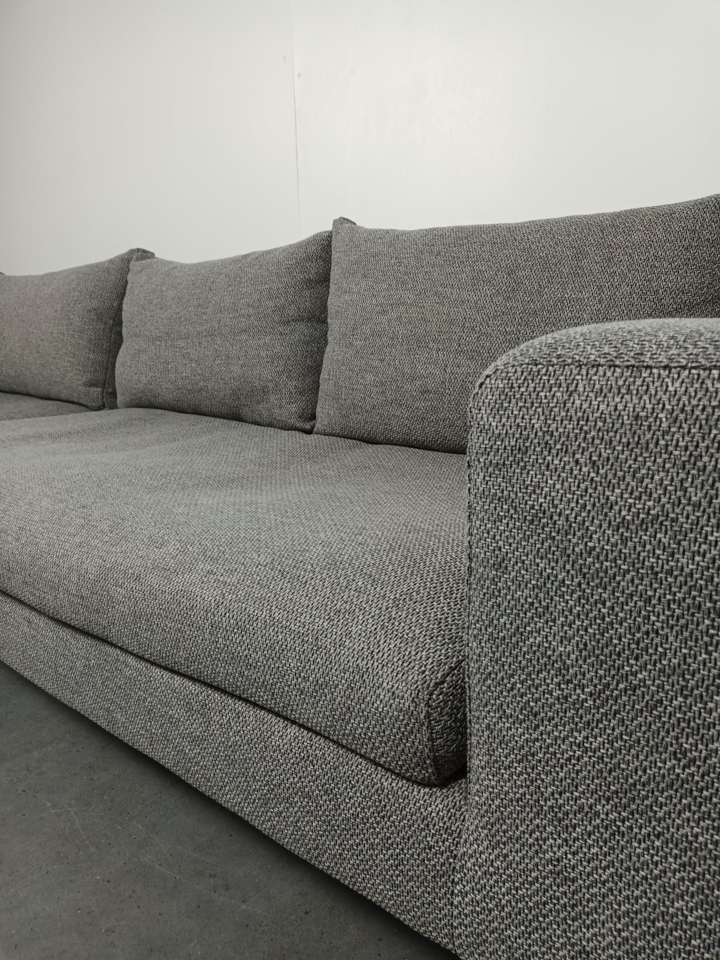 Moderne hoekbank XL | Grijs