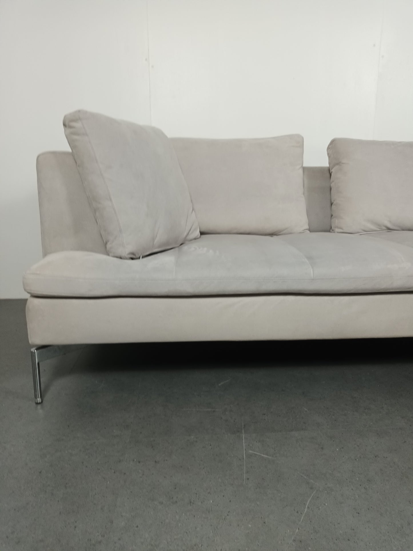 Italiaanse designer hoekbank | Wit (vergrijsd)