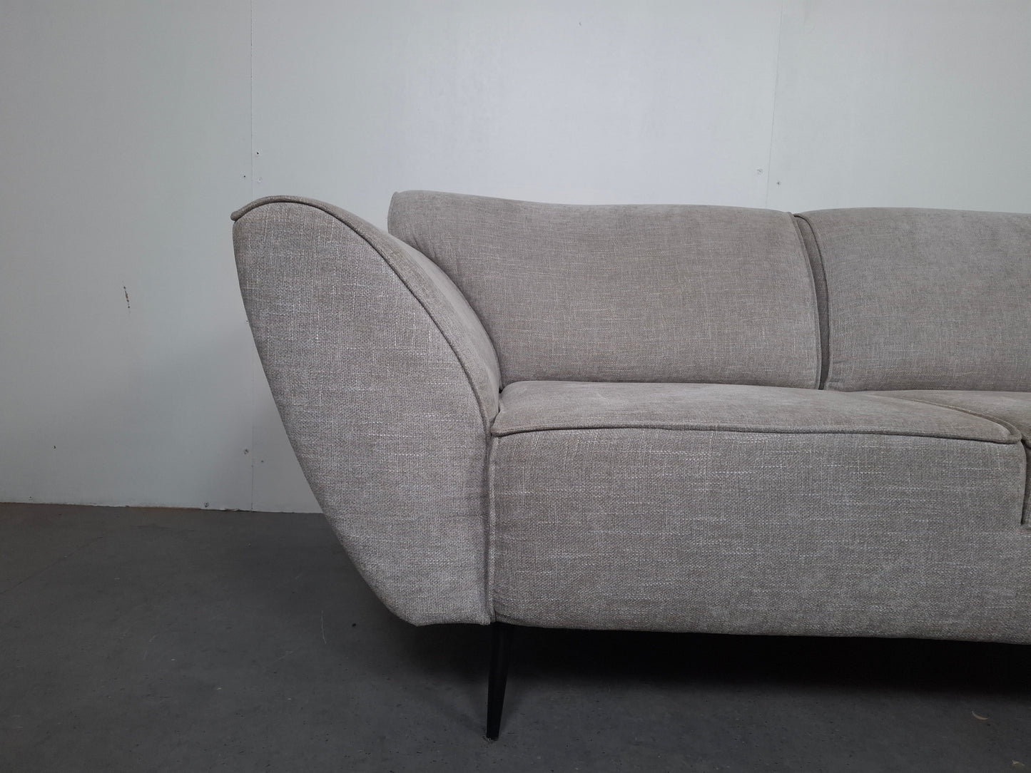 Montel 2,5 zits Bank (eventueel met hocker of complete set) | Gemeleerd
