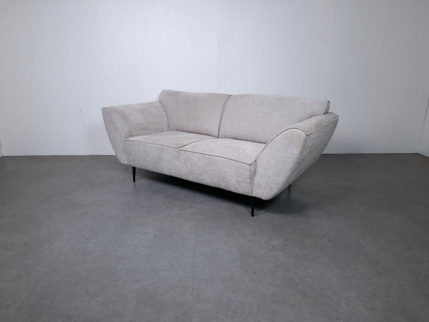 Montel 2,5 zits Bank (eventueel met hocker of complete set) | Gemeleerd