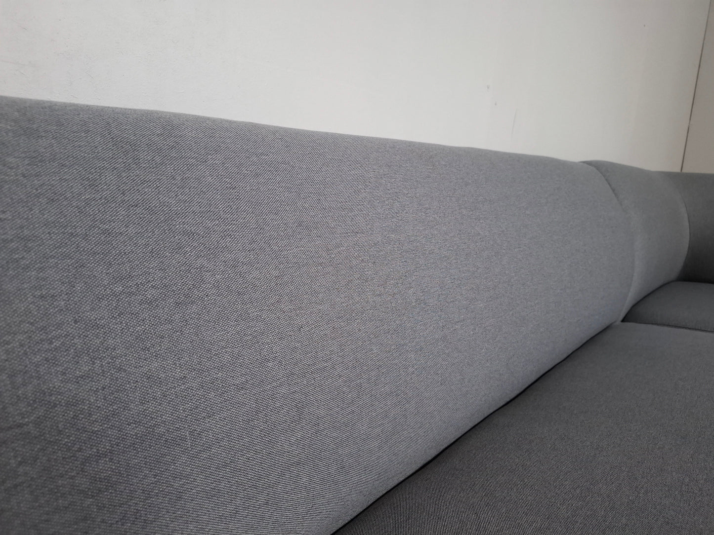Compacte 3 zits Hoekbank | Licht grijs
