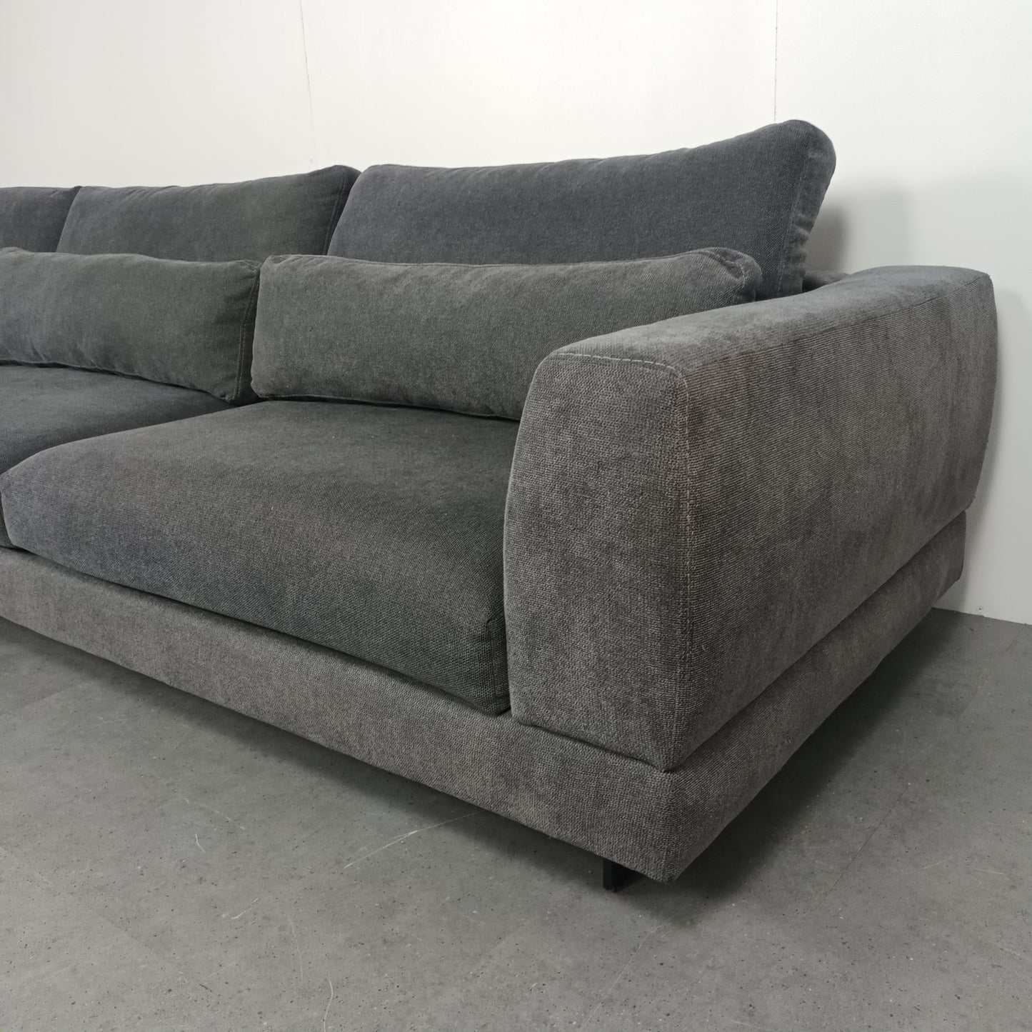Hoogwaardige Modulaire hoekbank | Grijs