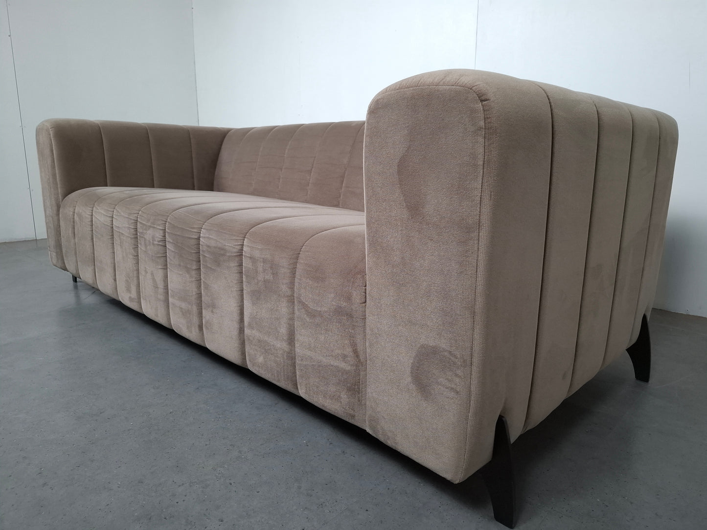 Bubble-seat-style 2-zits bank | Taupe
