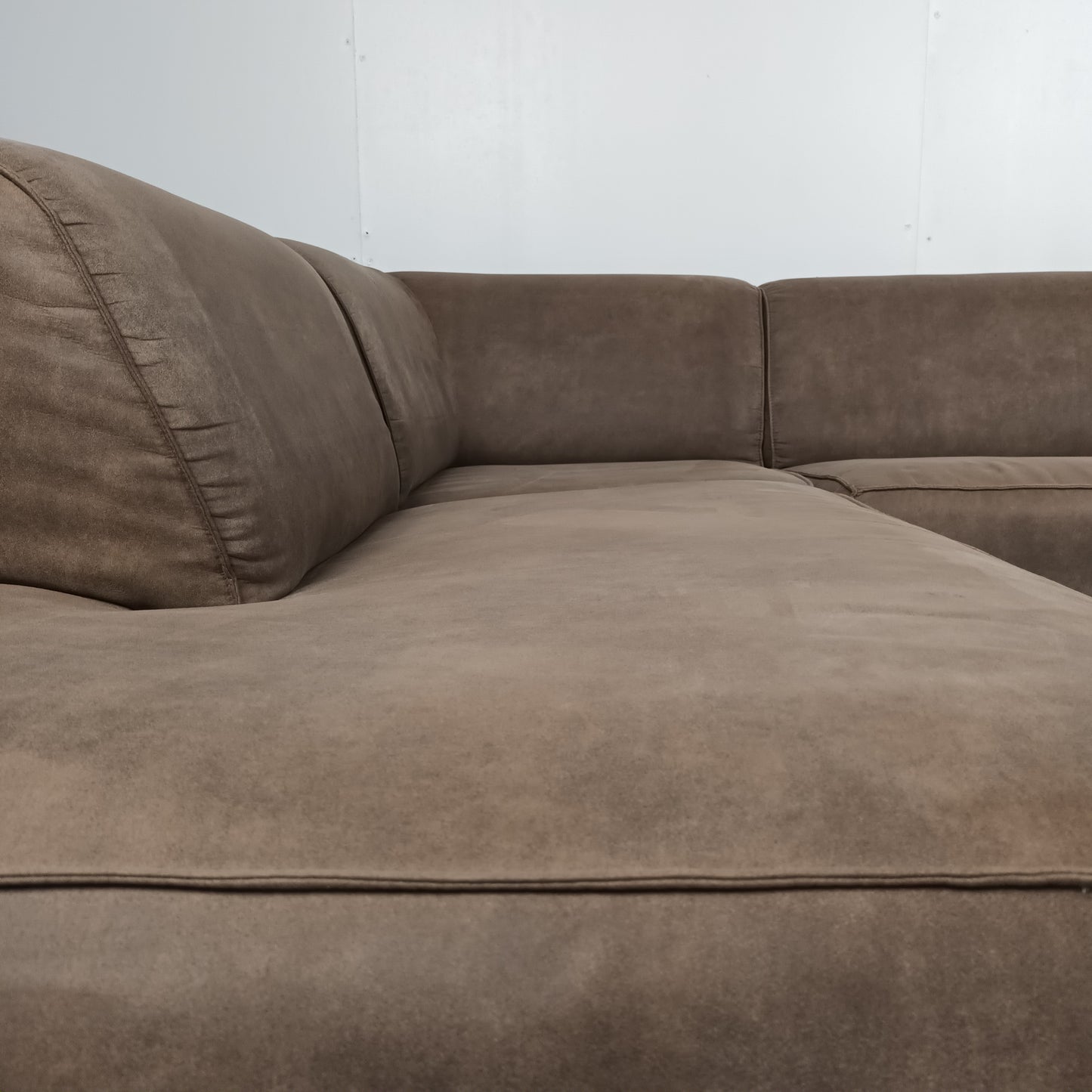 Moderne hoekbank | taupe