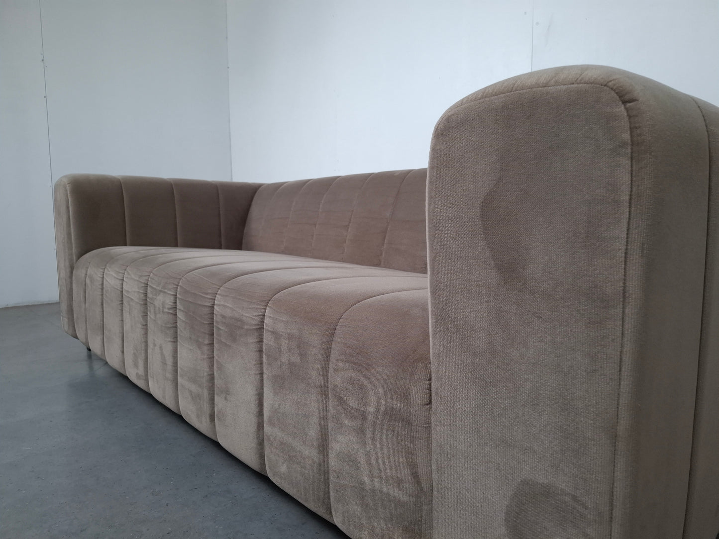Bubble-seat-style 2-zits bank | Taupe