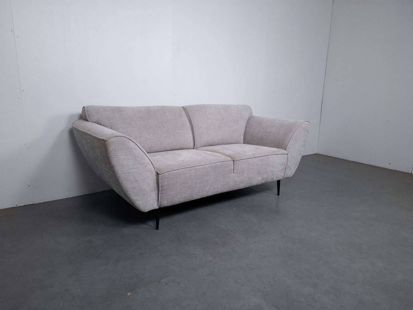 Montel 2,5 zits Bank (eventueel met hocker of complete set) | Gemeleerd