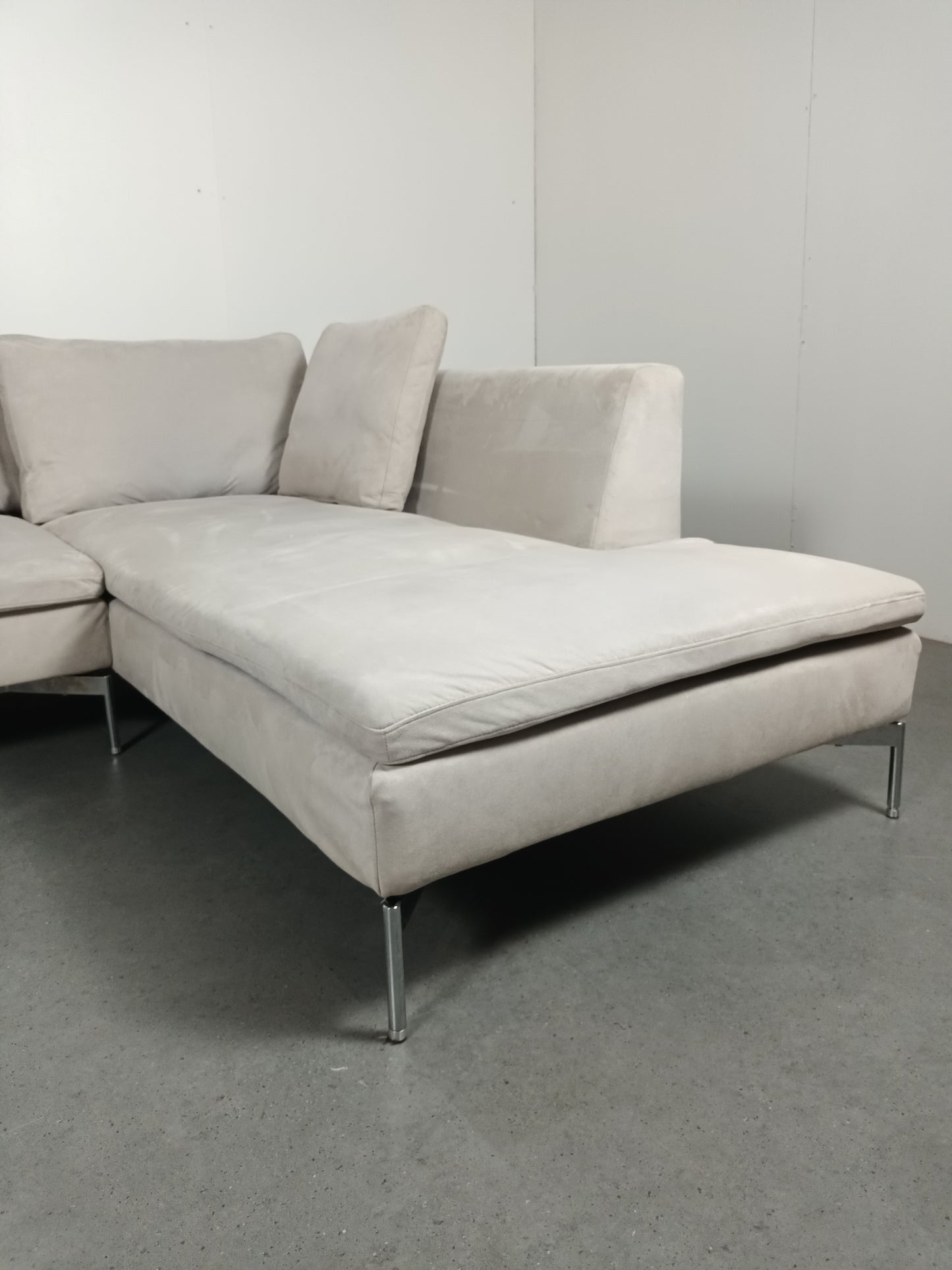 Italiaanse designer hoekbank | Wit (vergrijsd)