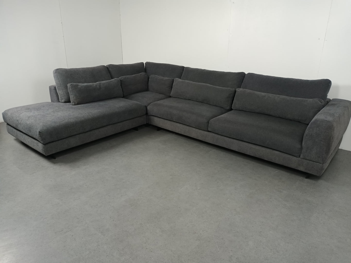 Hoogwaardige Modulaire hoekbank | Grijs