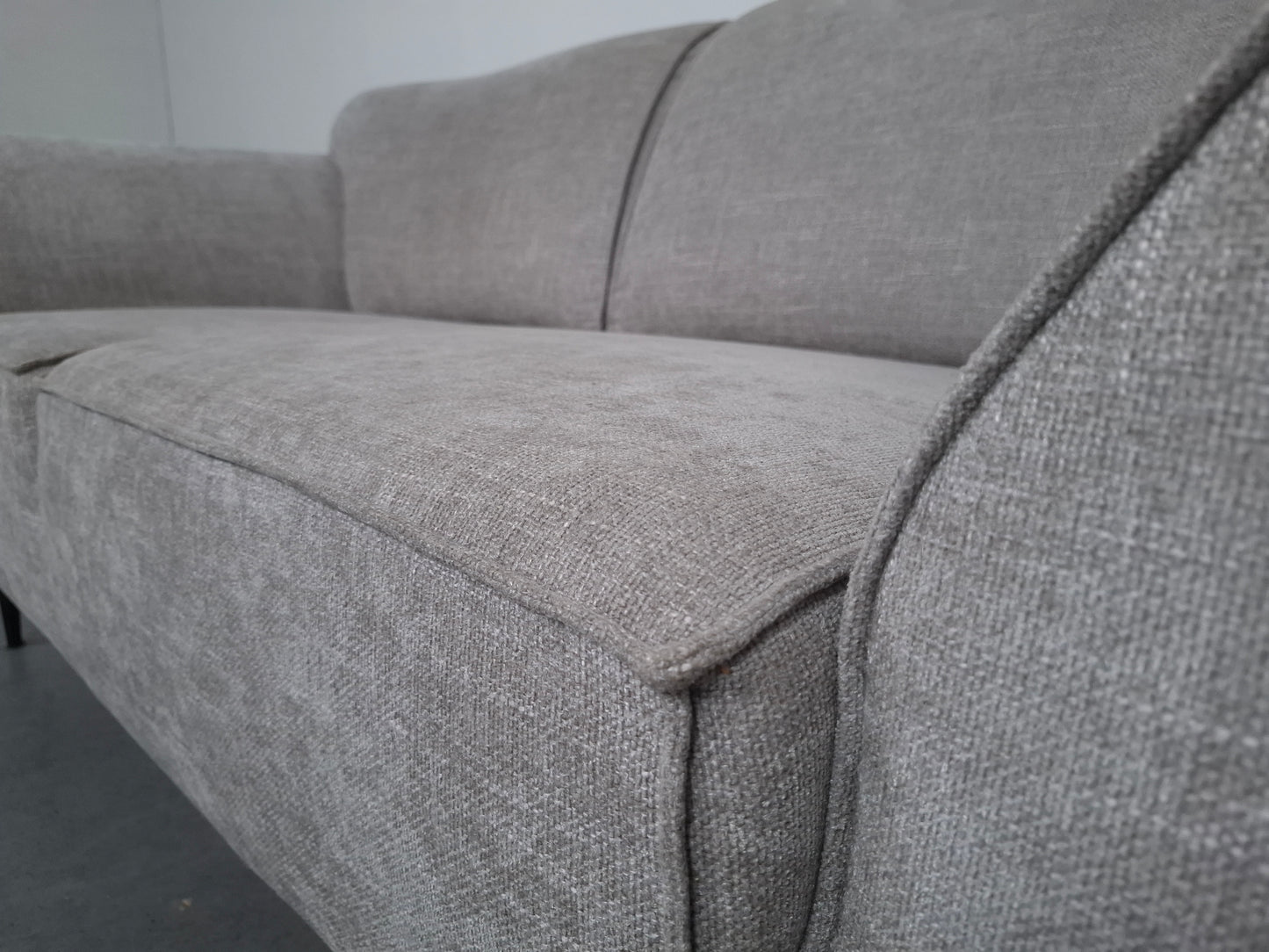 Montel 2,5 zits Bank (eventueel met hocker of complete set) | Gemeleerd