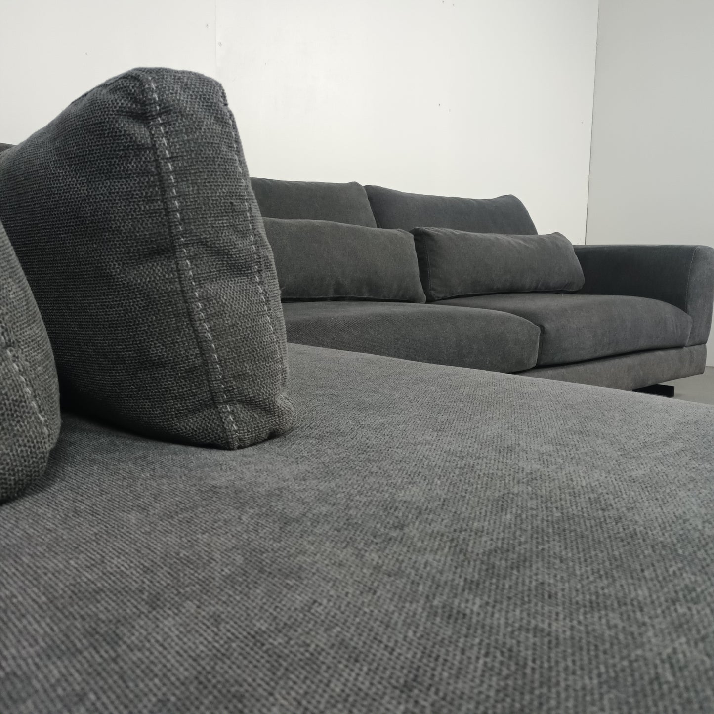 Hoogwaardige Modulaire hoekbank | Grijs