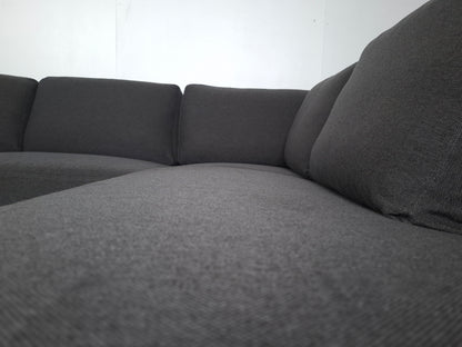 Moderne hoekbank | Antraciet