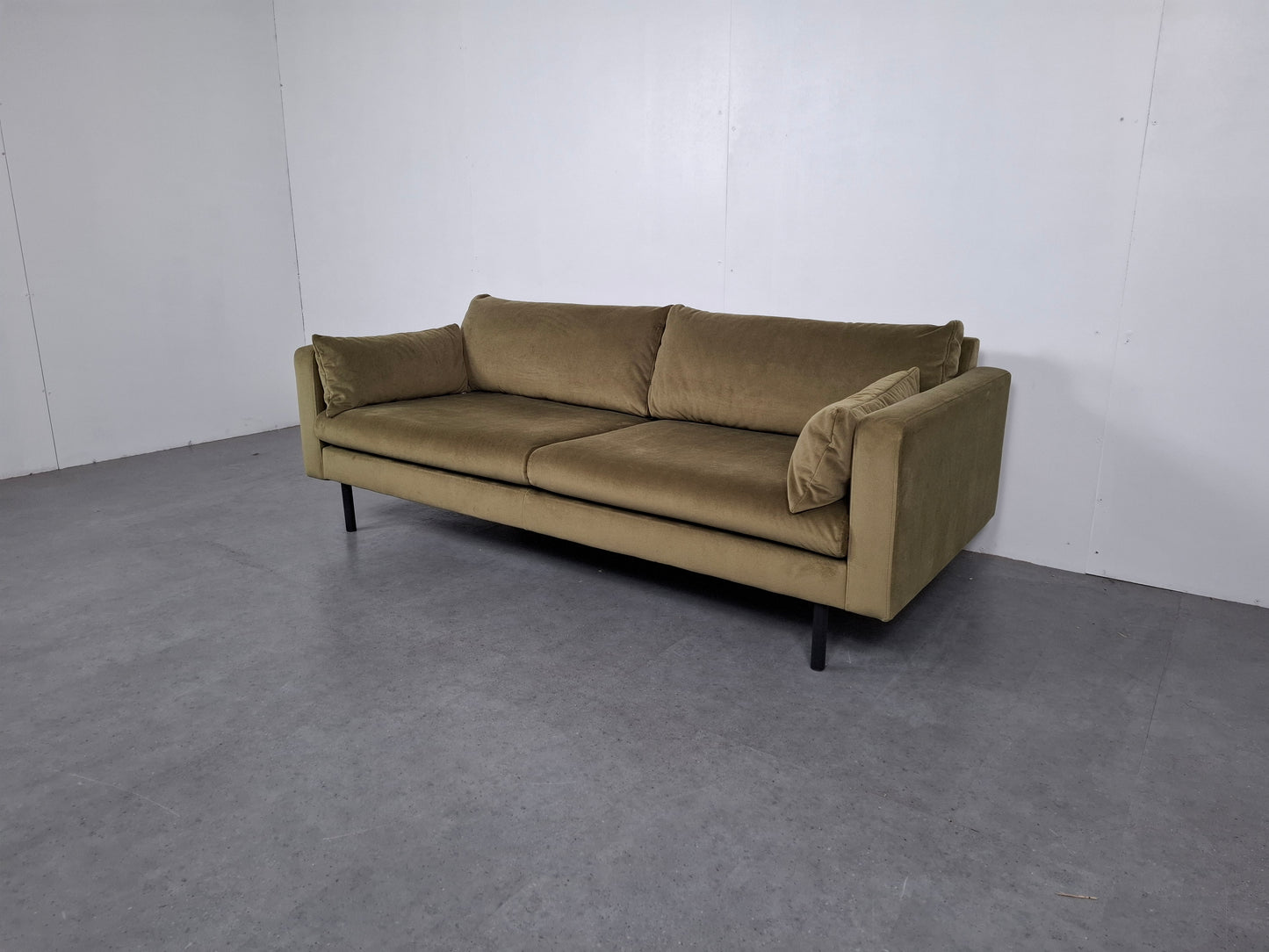 Velvet 2 zits bank | Mosgroen