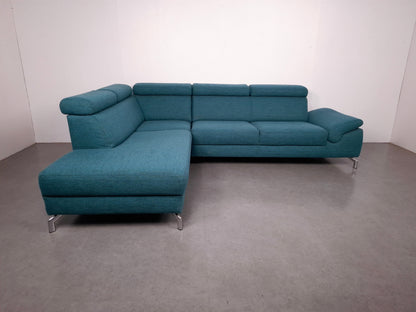 Montel Chicago hoekbank | Aqua blauw