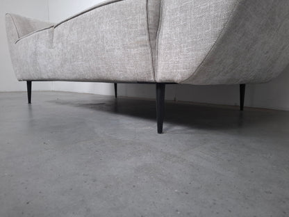 Montel 2,5 zits Bank (eventueel met hocker of complete set) | Gemeleerd