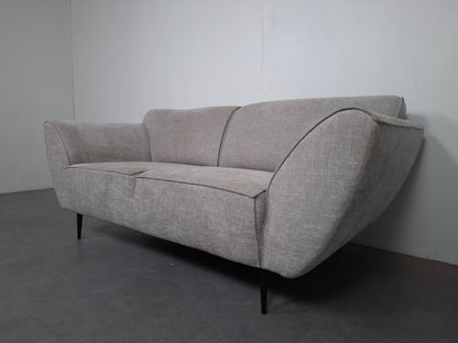 Montel 2,5 zits Bank (eventueel met hocker of complete set) | Gemeleerd