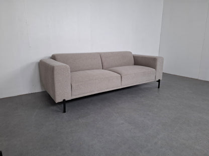 BY SIDDE Odin 4 zits bank met hocker | Grijs