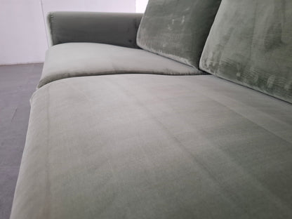 Velvet 2,5 zits Bank | Groen