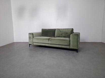 Velvet 2,5 zits Bank | Groen