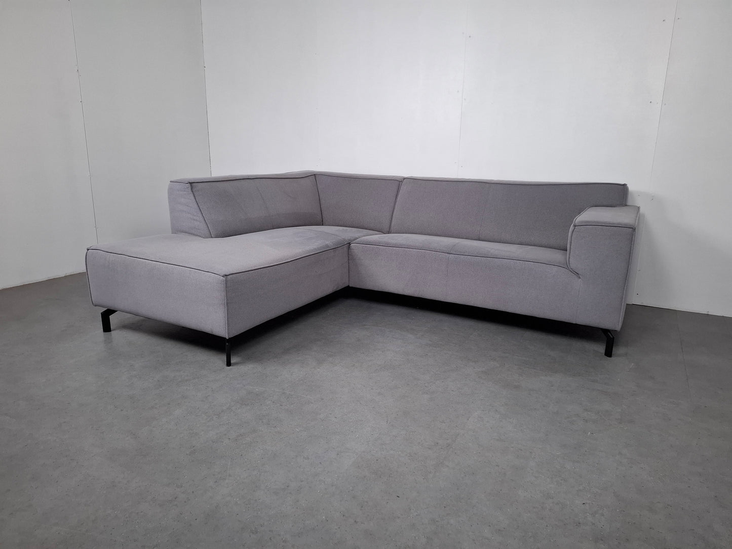 Moderne 3 zits hoekbank | Licht grijs