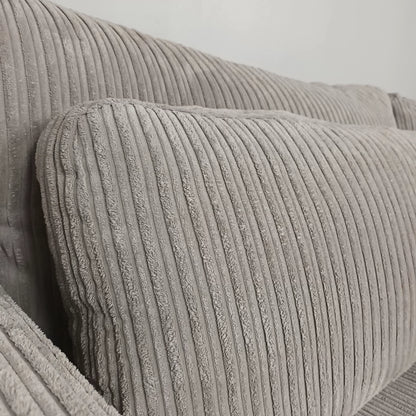 Vellarte Furniture Ribstof bank | Wit