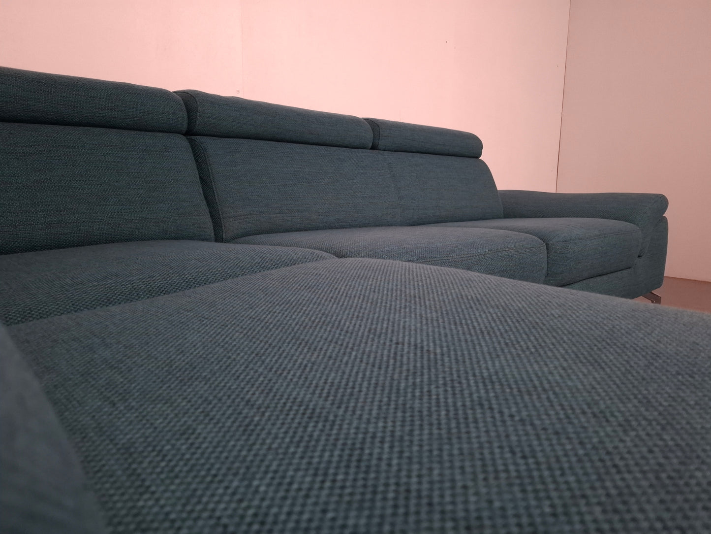 Montel Chicago hoekbank | Aqua blauw