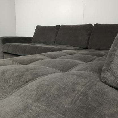 Bubble seat style hoekbank | Grijs