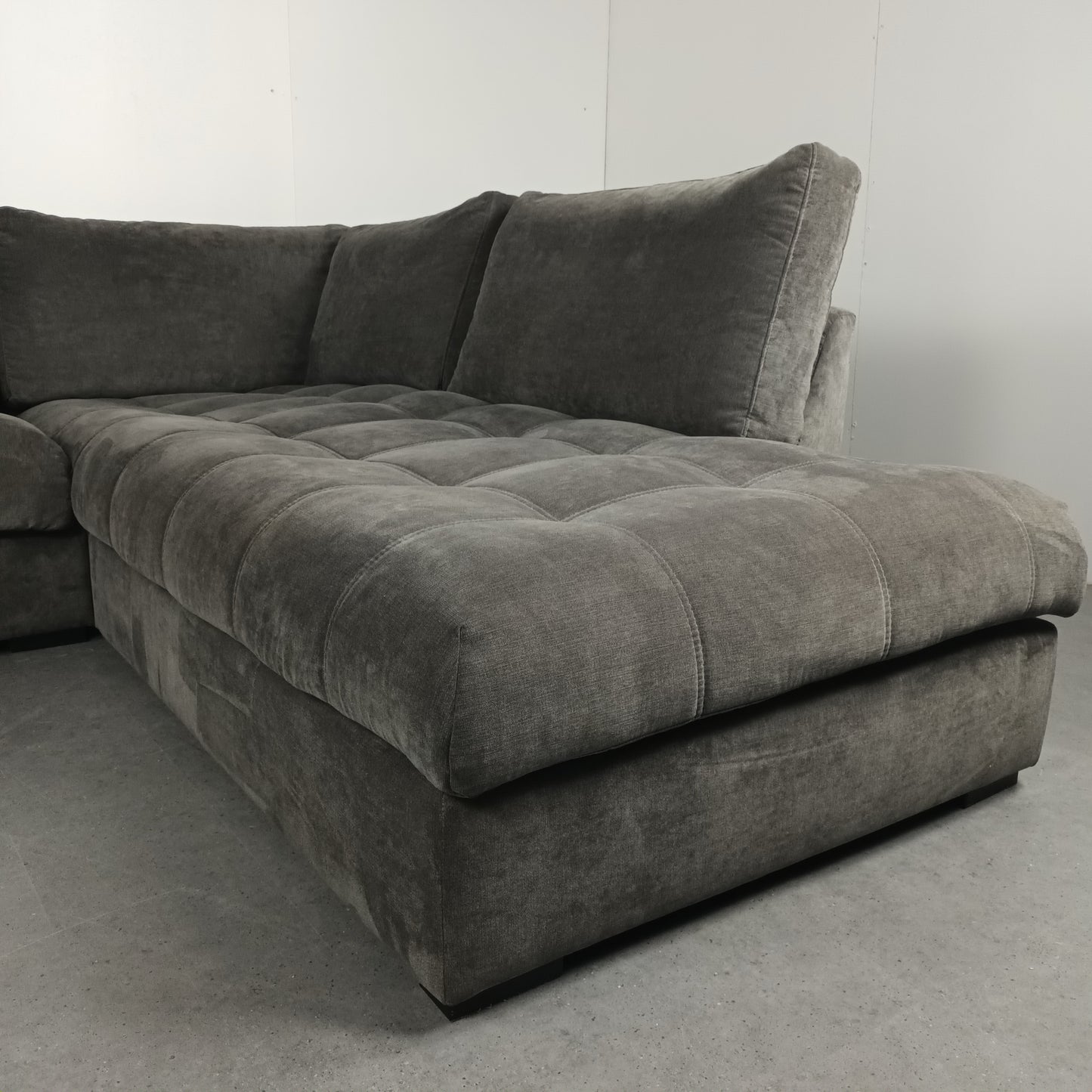 Bubble seat style hoekbank | Grijs