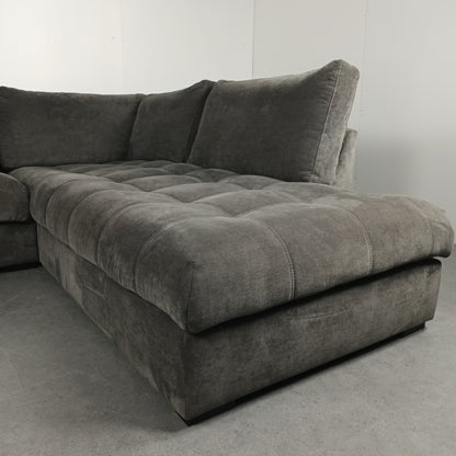 Bubble seat style hoekbank | Grijs