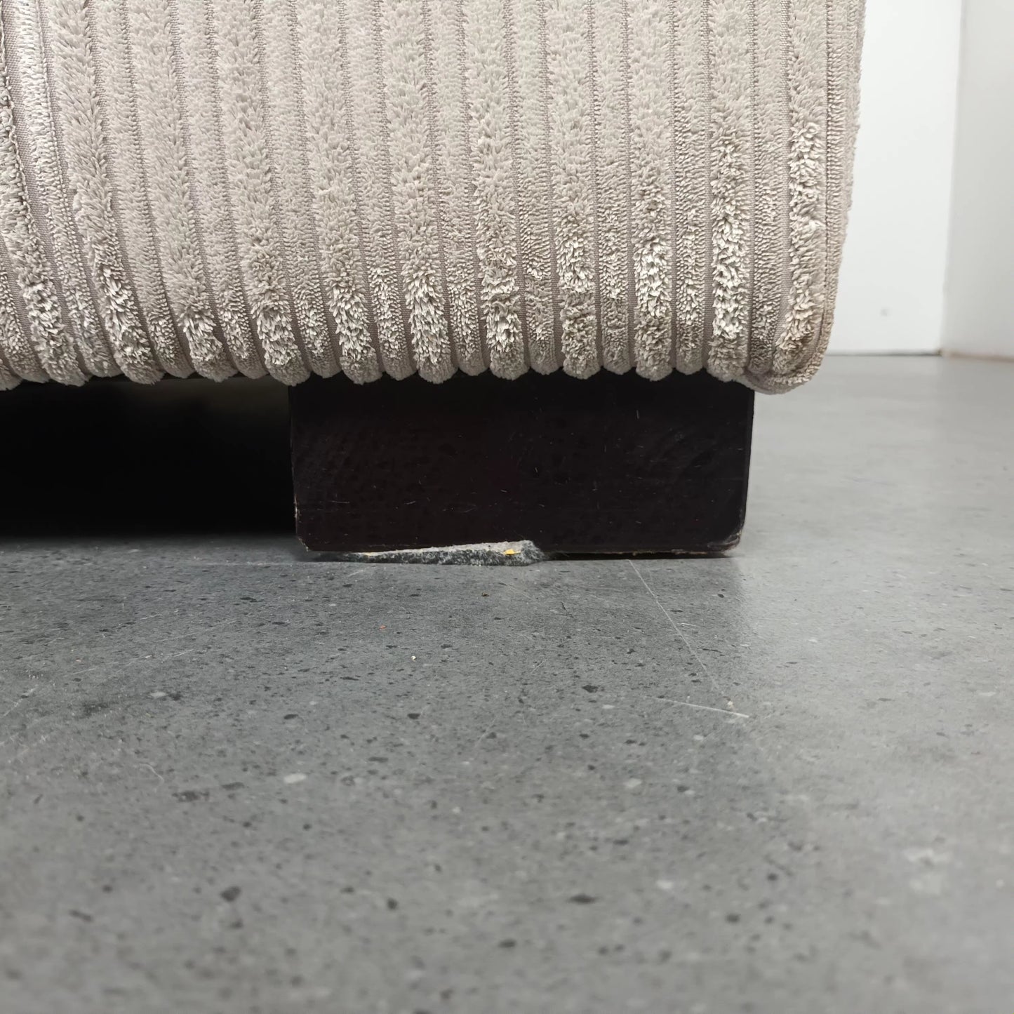 Vellarte Furniture Ribstof bank | Wit
