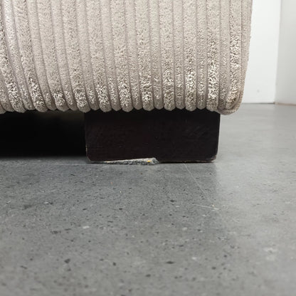 Vellarte Furniture Ribstof bank | Wit
