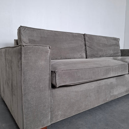 WOOOD Thomas bank in Ribstof | Vergrijsd