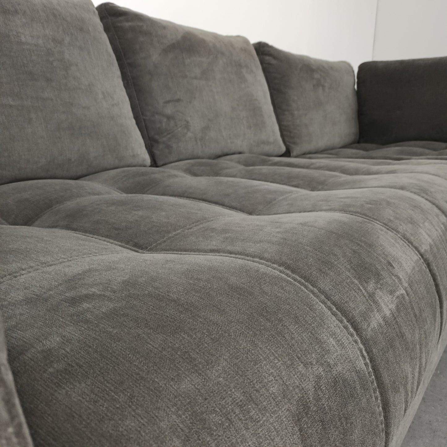 Bubble seat style hoekbank | Grijs