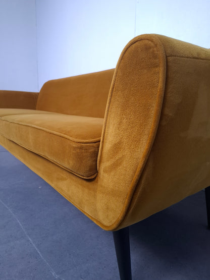 WOOOD model Rocco 3 zits bank | Okergeel